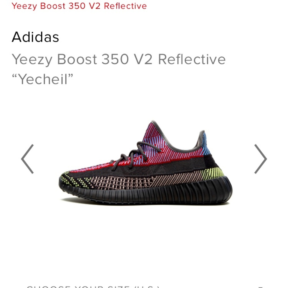 Adidas Yeezys Boost V2 “Yecheil Reflective”